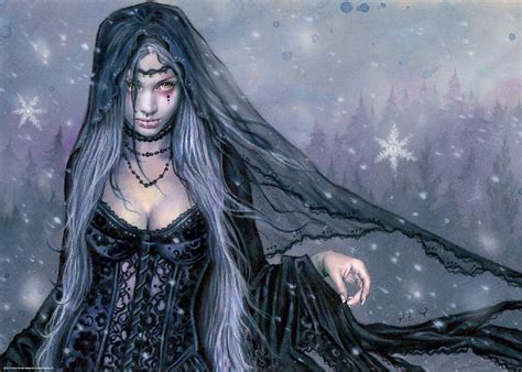 Gothic Fantasy Girl by Victoria Francés