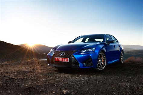 Photo Galleries: The Lexus GS F in Matador Red Mica & Ultrasonic Blue | Lexus Enthusiast