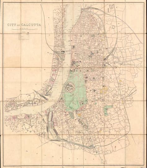 Calcutta City Map