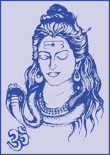 Shiva Trishul Drawing Stock Illustrations – 290 Shiva Trishul Drawing Stock Illustrations ...