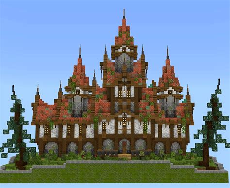 Copper Roof House : Minecraft