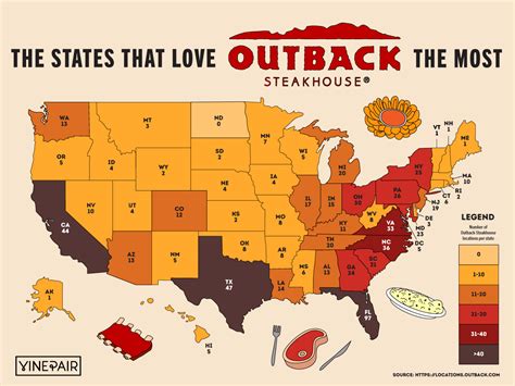 Outback Steakhouse Restaurant Locations In The USA, 51% OFF