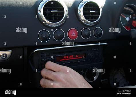 dashboard Audi TT interior Stock Photo - Alamy