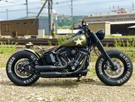 Custom Built Harley Davidson Bobber & Chopper Bikes | Old School Motorcycles and Apparel ...