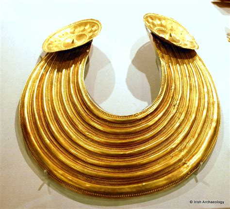 The Gleninsheen Gold Collar, a Bronze Age Treasure | Irish Archaeology