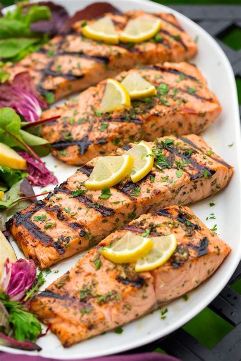 Marinated and Grilled Salmon - Big Sams