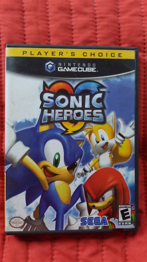 My game Sonic Heroes (GameCube) by matiriani28 on DeviantArt