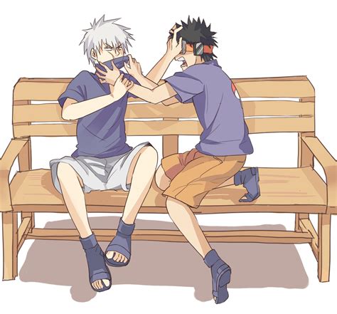 Kakashi Hatake and Obito Uchiha - Kakashi Fan Art (36544065) - Fanpop