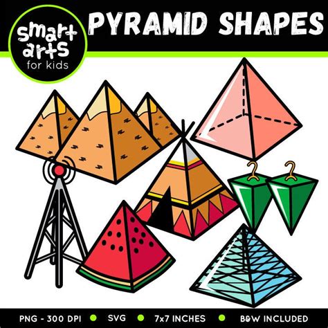 Pyramid Shape Clipart