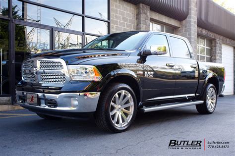 Dodge Ram with 22in Black Rhino Traverse Wheels exclusively from Butler ...