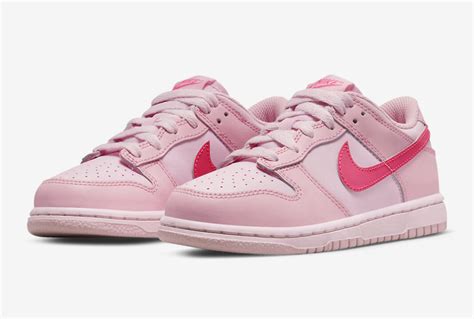 Nike Dunk Low Triple Pink DH9765-600 (GS) Release Date | SBD