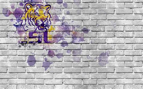 Lsu Tigers American Football Team American Purple Ncaa Baton Rouge Louisiana Usa Lsu Tigers Logo ...