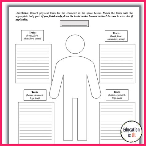 Direct And Indirect Characterization Worksheet - Zipworksheet.com