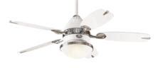 Hunter Retro Ceiling Fan with Light - White - 48" White