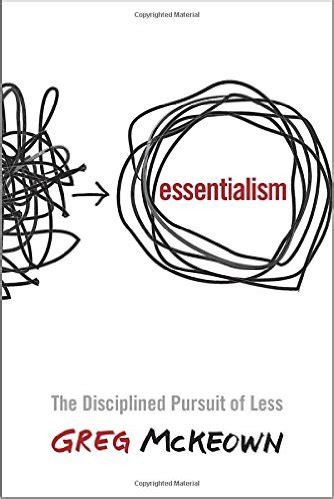 Essentialism — Summary – Karlbooklover