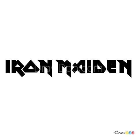 How to Draw Iron Maiden, Bands Logos