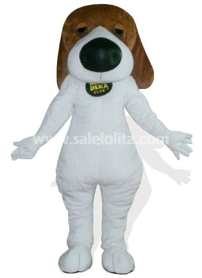 Adult Snoopy Dog Mascot Costume - SaleLoLita.com