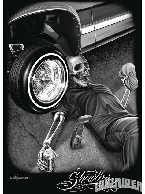 David Gonzales Art - Lowrider Magazine