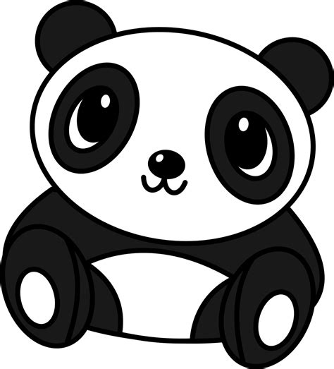 Drawing Pandas Giant Panda Cute Cartoon Drawings Panda - Clip Art Library