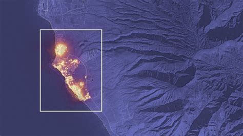 Maui satellite photo shows full scale of deadliest US fire in more than a century