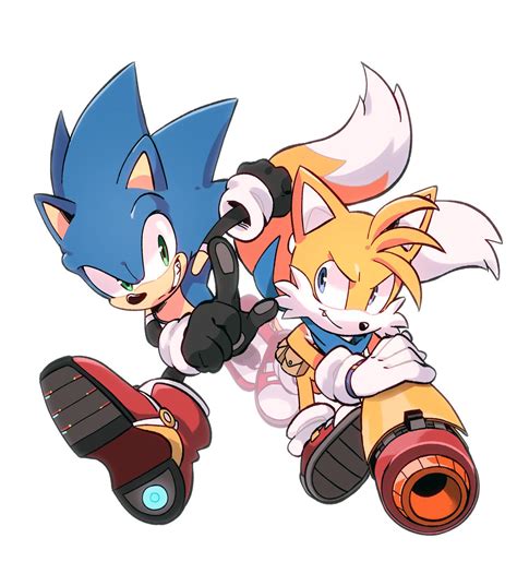 Sonic and Tails are best friends by imcoolrrh on DeviantArt