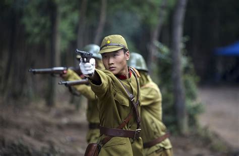 Behind the Scenes of a Chinese World War II Drama - The Atlantic