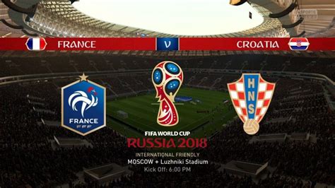 France Vs Croatia - Full Match | World Cup 2018 Final | Itv1 - Eplfootballmatch.com