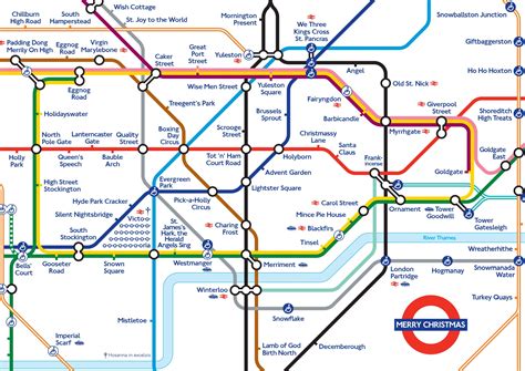 London Underground Real Map