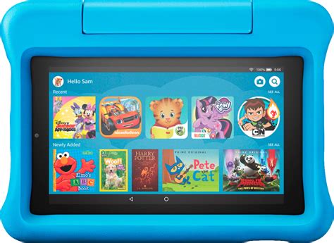 Customer Reviews: Amazon Fire 7 Kids 7" Tablet ages 3-7 16GB B07H8WS1FT ...