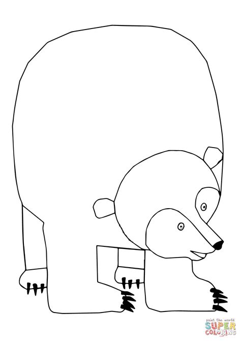 Brown Bear Brown Bear What Do You See Coloring Pages - Coloring Home