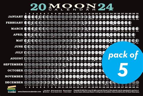 Lunar Phases 2024 - Barby Carlynn