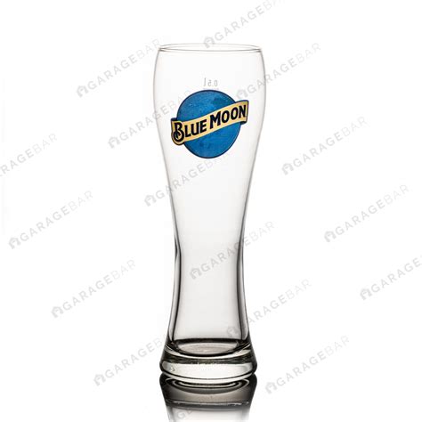 Blue Moon Beer Glass - Pint/50cl - GarageBar Limited