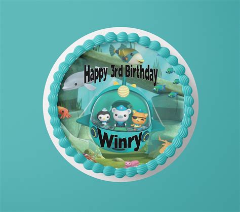 Octonauts Edible Cake Topper on Storenvy