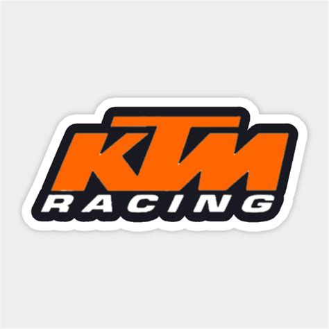 Ktm Racing - Ktm Racing - Sticker | TeePublic