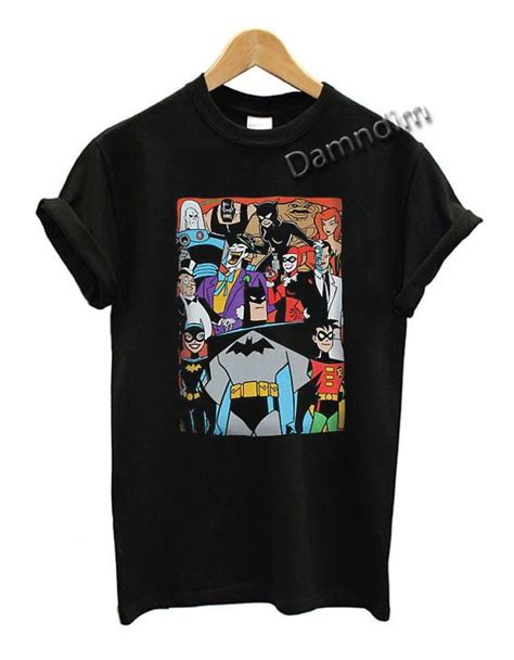 Batman The Animated Series Funny Graphic Tees, Funny Quotes Tee Shirts