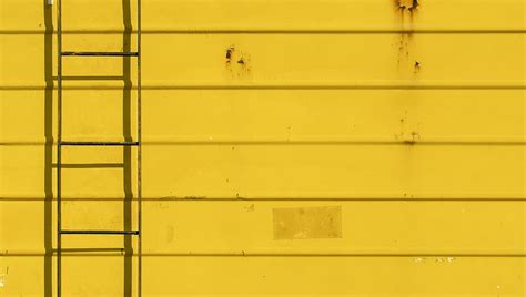 HD wallpaper: black metal ladder on yellow wall, backgrounds, full frame, pattern | Wallpaper Flare