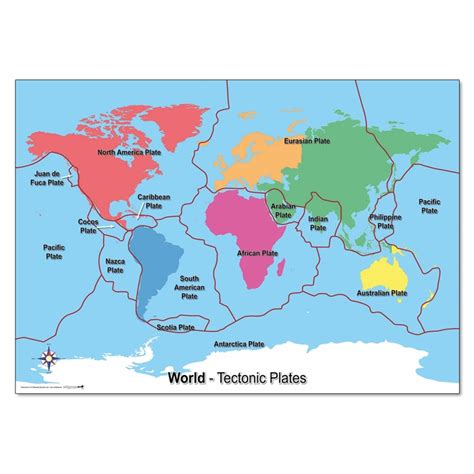 Exploring The Map Of All Tectonic Plates - America Map