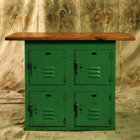 School Time Vintage School Lockers' Cabinet