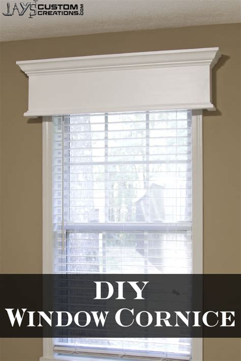 Easy DIY Window Cornice | Jays Custom Creations