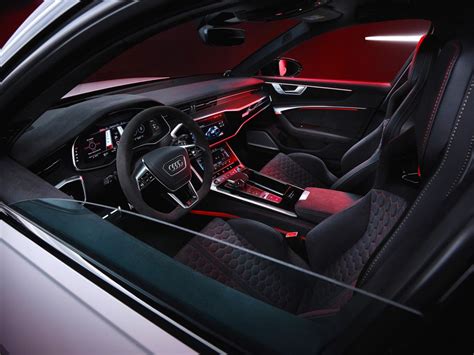 See Interior Photos of the 2025 Audi RS6 Avant GT