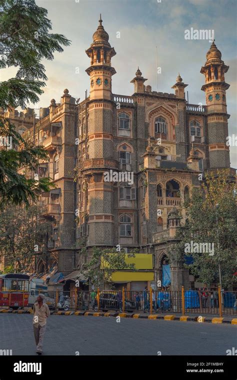 old colonial streets of Mumbai. India Stock Photo - Alamy