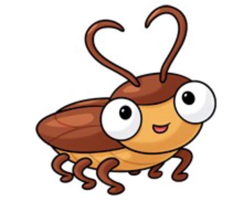 Vector illustration of cartoon cockroach – Artofit