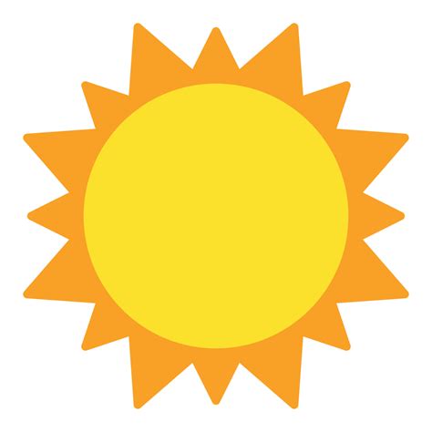 Animated Sun Icon Vector in White Background 7956515 Vector Art at Vecteezy