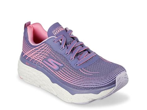 Skechers Go Run Max Cushioned Elite Galaxy Burst Running Shoe in Purple ...