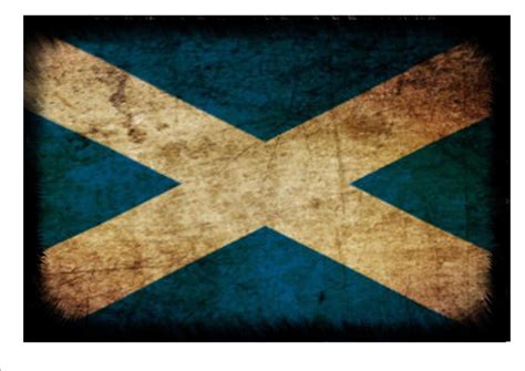 Vintage Style Aged Scottish Flag Wall Plaque Sign Scotland Flag – The ...