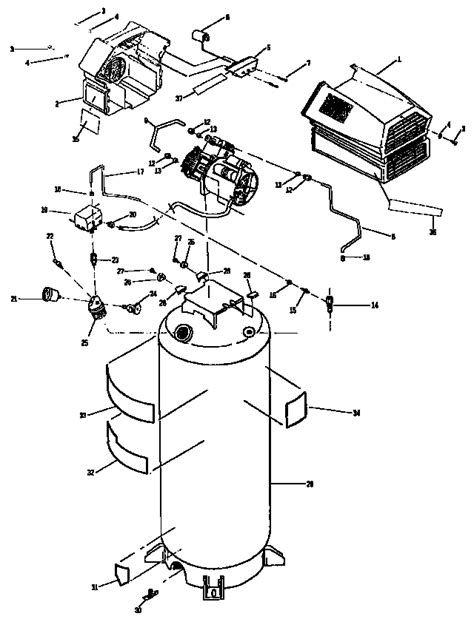 Replacement Parts Craftsman Air Compressor | Reviewmotors.co