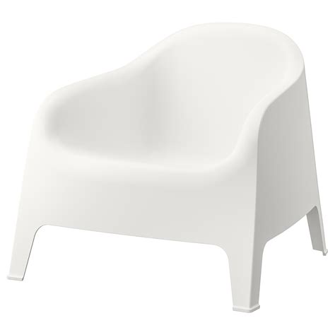 SKARPÖ armchair, outdoor, white - IKEA