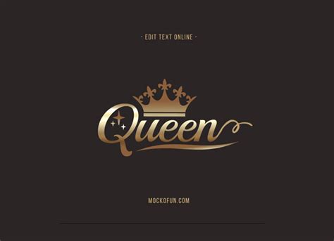 Queen Logo - MockoFUN