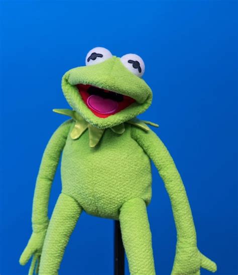 Kermit The Frog Puppet Sesame Street The Muppet Show Plush Hand Puppet Toy 28 Cm Kids Gift ...