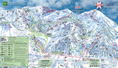 Big Powder Ski Shop | Alta Ski Resort Trail Map